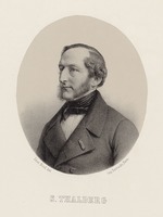 Noël, Léon - Porträt von Pianist und Komponist Sigismund Thalberg (1812-1871) 