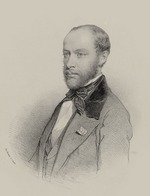 Unbekannter Künstler - Porträt von Violinist und Komponist Henri Vieuxtemps (1820-1881)
