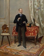 Béraud, Jean - Porträt von Edmond Taigny (1828-1906)