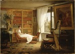 Dejuinne, François-Louis - Salon von Madame Récamier in der Abbaye-aux-Bois