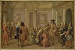 Marot, François - Erste Verleihung des Militärordens von Saint Louis durch Ludwig XIV. am 8. Mai 1693
