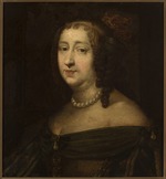 Unbekannter Künstler - Porträt von Königin Luisa Maria Gonzaga (1611-1667)