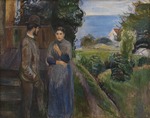 Munch, Edvard - Abendgespräch