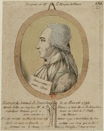 Unbekannter Künstler - Thomas de Mahy, Marquis de Favras (1744-1790). Aus dem Journal de Paris vom 20. Februar 1790