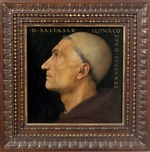 Perugino - Porträt von Mönch Baldassarre