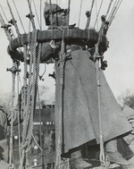 Rodtschenko, Alexander Michailowitsch - Ballonflug. Manöver der Roten Armee