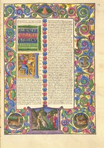 Girolamo da Cremona, (Girolamo de'Corradi) - Die Bibel des Borso d'Este