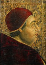 Unbekannter Künstler - Porträt von Papst Alexander VI. (1431-1503)