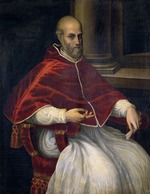 Unbekannter Künstler - Porträt von Papst Marcellus II. (1501-1555)