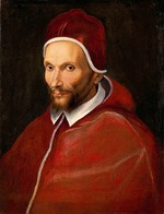 Unbekannter Künstler - Porträt von Papst Urban VII. (1521-1590)