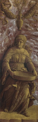Mantegna, Andrea - Die Vestalin Tuccia mit einem Sieb