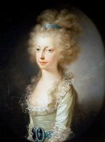 Hickel, Josef - Porträt von Erzherzogin Maria Klementine von Österreich (1777-1801)