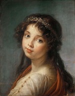 Vigée Le Brun, Louise Élisabeth - Porträt von Tochter der Künstlerin (Jeanne-Lucie-Louise, dite Julie)