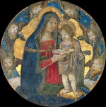 Pinturicchio, Bernardino - Madonna und Kind mit Cherubinen