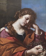 Guercino - Maria Magdalena mit Dornenkrone