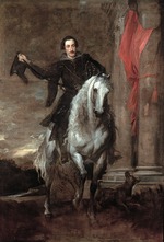 Dyck, Sir Anthonis van - Porträt von Anton Giulio Brignole Sale (1605-1662)
