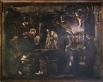 Tintoretto, Jacopo - Die Anbetung der Könige