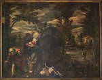 Tintoretto, Jacopo - Die Flucht nach Ägypten