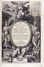 Unbekannter Künstler - De iustitia et iure von Leonhardus Lessius