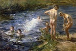 Ciardi, Beppe (Giuseppe) - Jungs am Fluss
