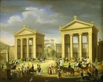 Diofebi, Francesco - Die Anfahrt zur Villa Borghese, Rom