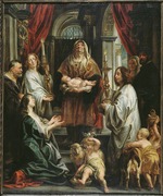 Jordaens, Jacob - Die Darbringung Christi im Tempel