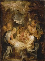 Rubens, Pieter Paul - Die Anbetung der Hirten