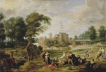 Rubens, Pieter Paul - Der Schlosspark in Ekeren