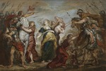 Egmont, Justus van - Die Versöhnung der Römer mit den Sabinerinnen