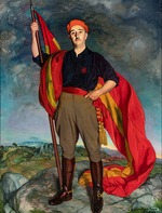 Zuloaga y Zabaleto, Ignacio - Porträt von Francisco Franco