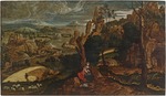 Cock, Matthijs (Matthys) - Landschaft mit der Ruhe auf der Flucht nach Ägypten