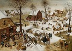 Brueghel, Pieter, der Jüngere - Die Volkszählung zu Bethlehem
