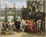 Brée, Philippe Jacques van - Der Abschied von Van Dyck