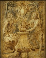 Rubens, Pieter Paul - Titelseite von Matthiae Casimiri Sarbievii. Lyricorum Libri IV von Maciej Kazimierz Sarbiewski