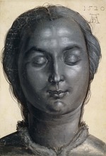 Dürer, Albrecht - Kopf einer Frau