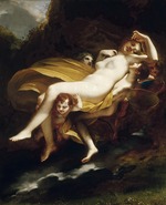 Prud'hon, Pierre-Paul - L'enlevement de Psyche (Psyche von Winden entführt)