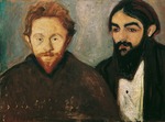 Munch, Edvard - Der Maler Paul Herrmann und der Arzt Paul Contard 