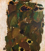 Schiele, Egon - Sonnenblumen I  