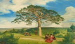 Schnorr von Carolsfeld, Ludwig Ferdinand - Die breite Föhre nächst der Brühl bei Mödling 