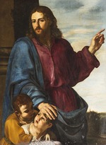 Gentileschi, Artemisia - Christus segnet die Kinder (Lasset die Kindlein zu mir kommen)