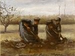Gogh, Vincent, van - Zwei Bäuerinnen beim Kartoffelgraben