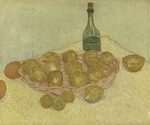 Gogh, Vincent, van - Korb mit Zitronen und Flasche