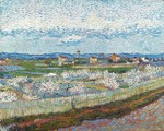 Gogh, Vincent, van - Blühende Pfirsichbäume