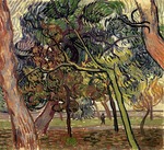 Gogh, Vincent, van - Kiefern im Garten des Hospitals in Saint-Rémy