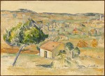 Cézanne, Paul - Plaine provençale (Provenzalische Landschaft) 
