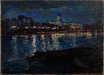 Tarchow, Nikolai Alexandrowitsch - Die Seine bei Nacht