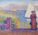 Signac, Paul - Hafen von Saint-Tropez