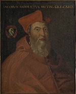 Dell'Altissimo, Cristofano - Porträt von Kardinal Jacopo Sadoleto (1477-1547)
