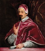 Gaulli (Il Baciccio), Giovanni Battista - Porträt von Papst Alexander VII. (1599-1667)