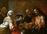 Preti, Mattia - Christus segnet die Kinder (Lasset die Kindlein zu mir kommen)